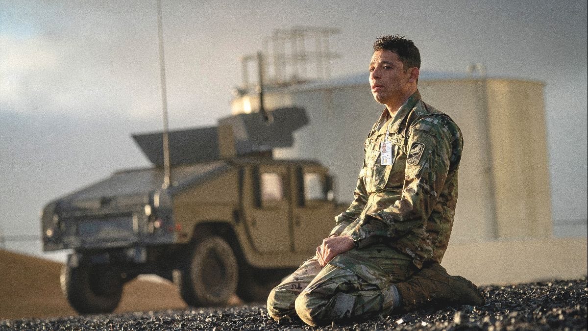 Actor Anthony Ramos stars as Major Daniel Gonzalez in the Netflix movie A House of Dynamite. (Photo Credit: Courtesy of Netflix.)