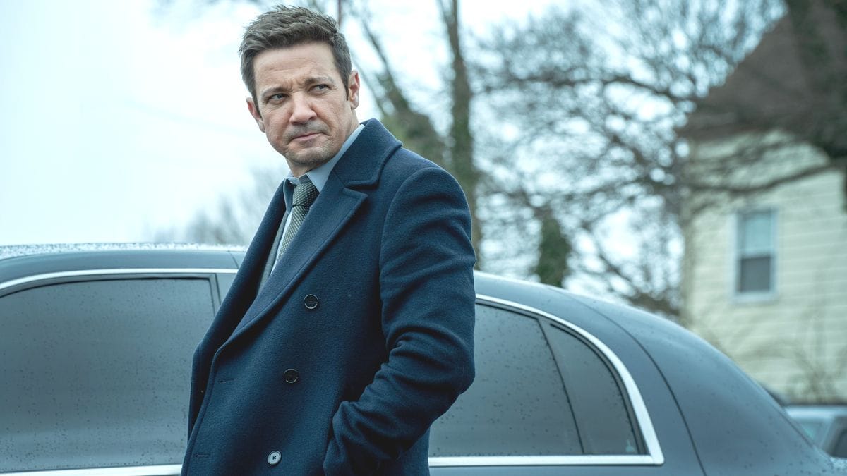 Actor Jeremy Renner as Mike McLusky in Mayor of Kingstown season 4 episode 6. (Photo Credit: Courtesy of Paramount+.)
