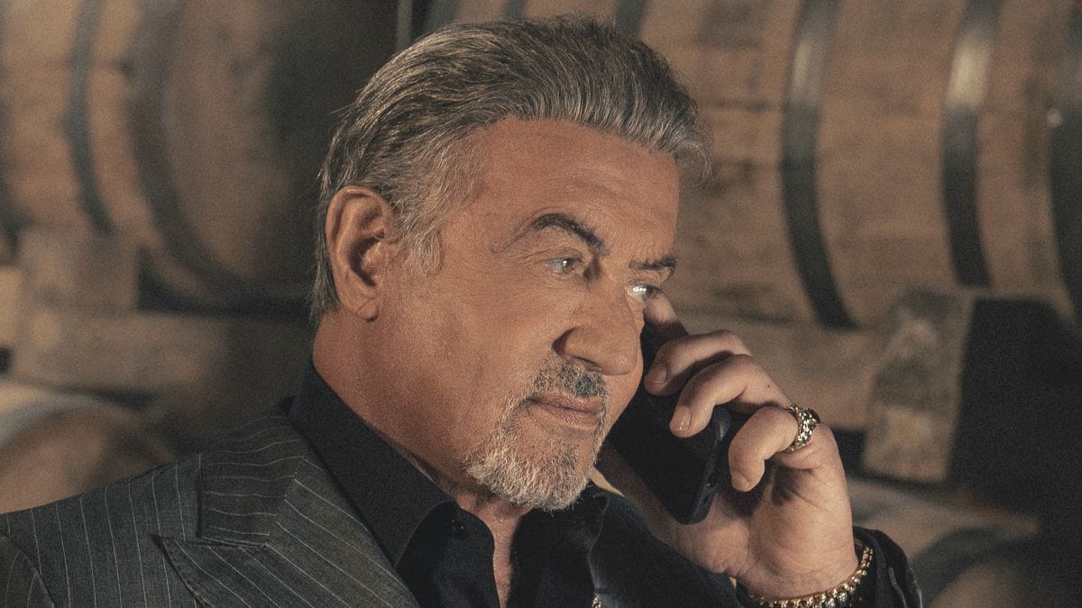 Actor Sylvester Stallone as Dwight Manfredi in Tulsa King season 3, episode 8. (Photo Credit: Courtesy of Paramount+.)