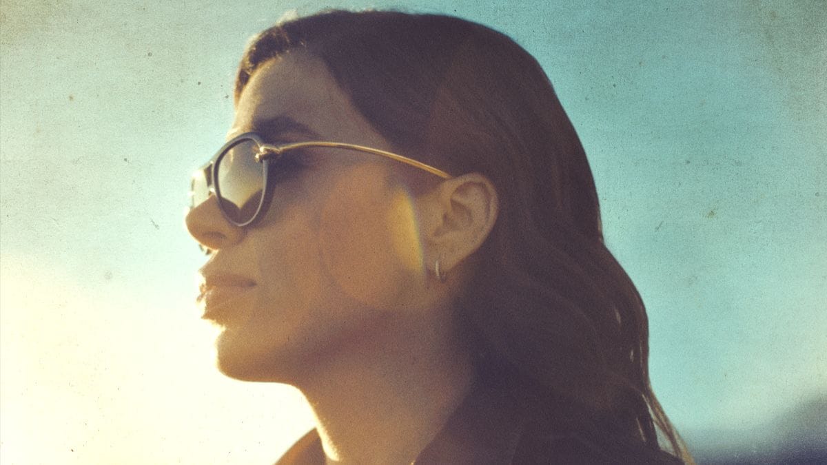 Emma Coronel seen in profile in key art for the documentary Married to El Chapo: Emma Coronel Speaks. (Photo Credit: Courtesy of Oxygen.)