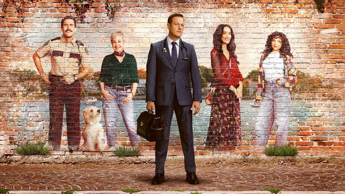 Best Medicine season 1 key art featuring Josh Segarra, Annie Potts, Josh Charles, Abigail Spencer and Cree. (Photo Credit: Courtesy of FOX.)