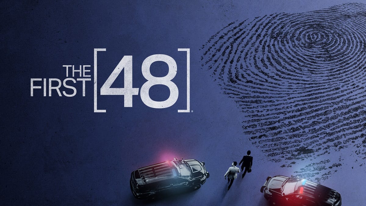 Key art for A&E's The First 48 Season 21 depicts a crime scene. (Photo Credit: Courtesy of A&E.)