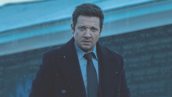 Actor Jeremy Renner as Mike McLusky in Mayor of Kingstown season 4, episode 1. (Photo Credit: Courtesy of Paramount+.)