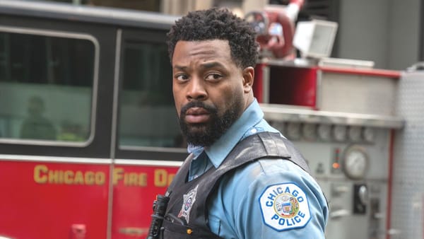 Actor LaRoyce Hawkins as Kevin Atwater in Chicago PD season 13, episode 5. (Photo Credit: Courtesy of NBC.)