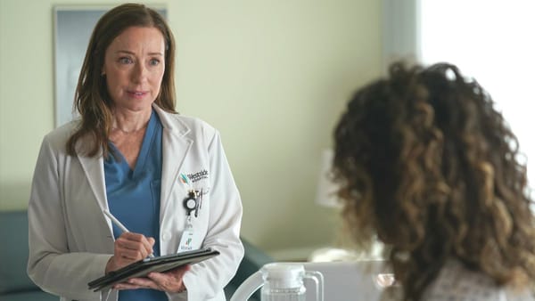 Molly Parker as Dr. Amy Larsen and Jess Salguiero as Claire Pinto in Doc season 2, episode 3. (Photo Credit: Courtesy of FOX.)