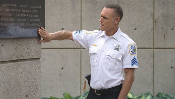 Actor Jason Beghe as Hank Voight in the Chicago PD Season 13 premiere. (Photo Credit: Courtesy of NBC.)