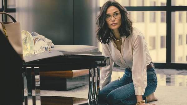 Actor Demi Moore as Cami Miller in Landman season 2 episode 3. (Photo Credit: Courtesy of Paramount+.)