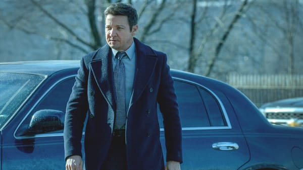 Actor Jeremy Renner as Mike McLusky in Mayor of Kingstown season 4, episode 2. (Photo Credit: Courtesy of Paramount+.)