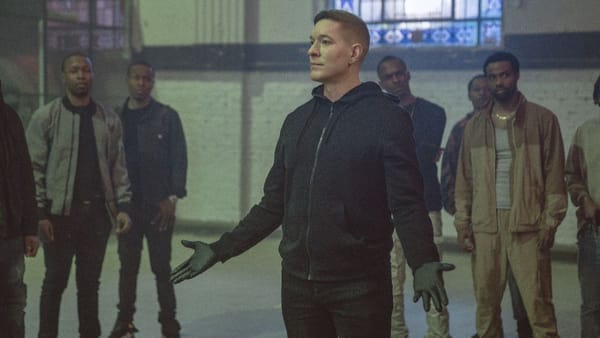 Actor Joseph Sikora as Tommy Egan in Power Book IV: Force season 3 episode 2. (Photo Credit: Courtesy of Starz.)