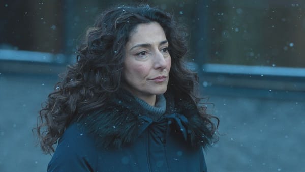 Actor Necar Zadegan as Evelyn Foley in Mayor of Kingstown season 4, episode 1. (Photo Credit: Courtesy of Paramount+.)