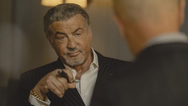 Actor Sylvester Stallone as Dwight Manfredi in Tulsa King season 3, episode 7. (Photo Credit: Courtesy of Paramount+.)