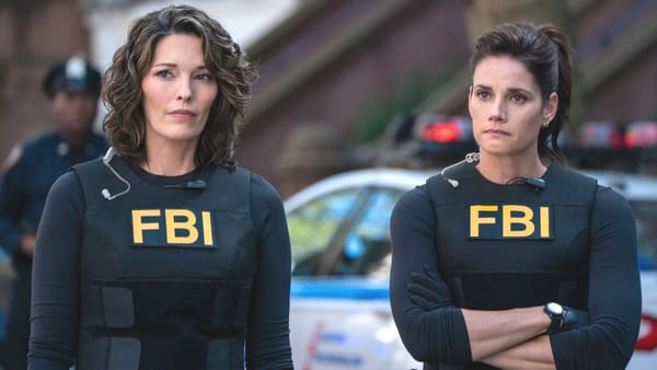 Actor Alana de la Garza as Isobel Castille and actor Missy Peregrym as Maggie Bell in FBI season 8 episode 6. (Photo Credit: Courtesy of CBS.)