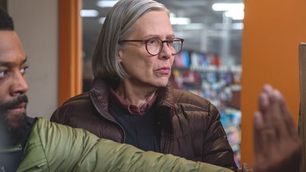 Actor Amy Morton as Trudy Platt and actor LaRoyce Hawkins as Kevin Atwater in Chicago PD season 13 episode 9. (Photo Credit: Courtesy of NBC.)