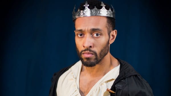 Actor DazMann Still plays the title character in the Frog and Peach Theatre Company production of Macbeth. (Photo Credit: Eric Doss/Courtesy of Skollar PR.)