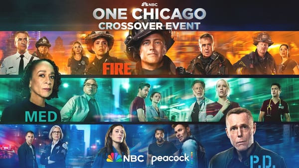 The key art for the 2026 One Chicago crossover event. (Photo Credit: Courtesy of NBC.)